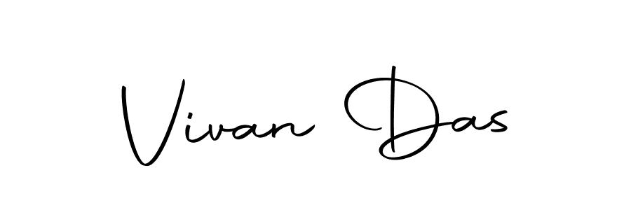 Make a beautiful signature design for name Vivan Das. With this signature (Autography-DOLnW) style, you can create a handwritten signature for free. Vivan Das signature style 10 images and pictures png