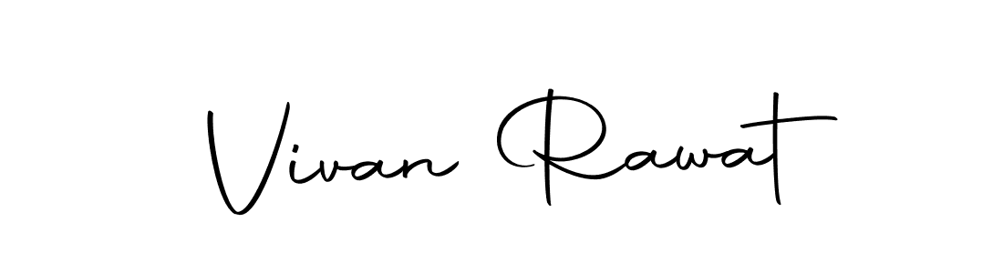 if you are searching for the best signature style for your name Vivan Rawat. so please give up your signature search. here we have designed multiple signature styles  using Autography-DOLnW. Vivan Rawat signature style 10 images and pictures png
