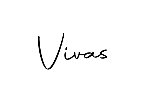 Vivas stylish signature style. Best Handwritten Sign (Autography-DOLnW) for my name. Handwritten Signature Collection Ideas for my name Vivas. Vivas signature style 10 images and pictures png