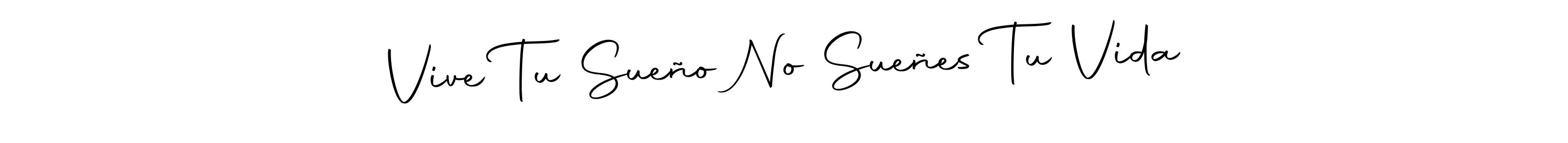 Autography-DOLnW is a professional signature style that is perfect for those who want to add a touch of class to their signature. It is also a great choice for those who want to make their signature more unique. Get Vive Tu Sueño No Sueñes Tu Vida name to fancy signature for free. Vive Tu Sueño No Sueñes Tu Vida signature style 10 images and pictures png