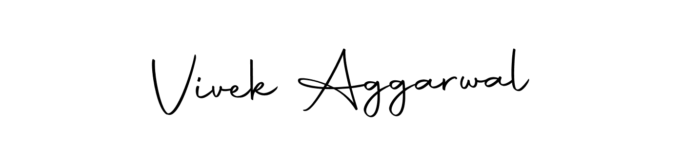 Make a beautiful signature design for name Vivek Aggarwal. Use this online signature maker to create a handwritten signature for free. Vivek Aggarwal signature style 10 images and pictures png
