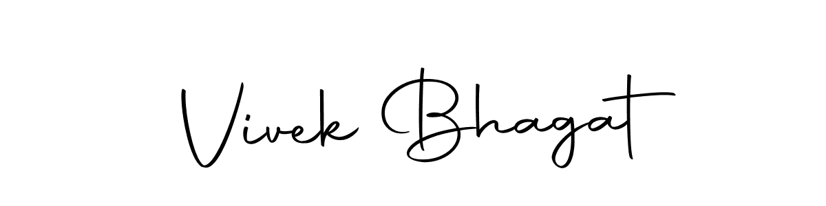 Make a beautiful signature design for name Vivek Bhagat. Use this online signature maker to create a handwritten signature for free. Vivek Bhagat signature style 10 images and pictures png
