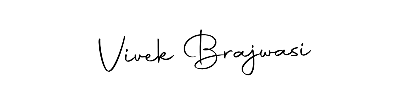 Make a beautiful signature design for name Vivek Brajwasi. With this signature (Autography-DOLnW) style, you can create a handwritten signature for free. Vivek Brajwasi signature style 10 images and pictures png