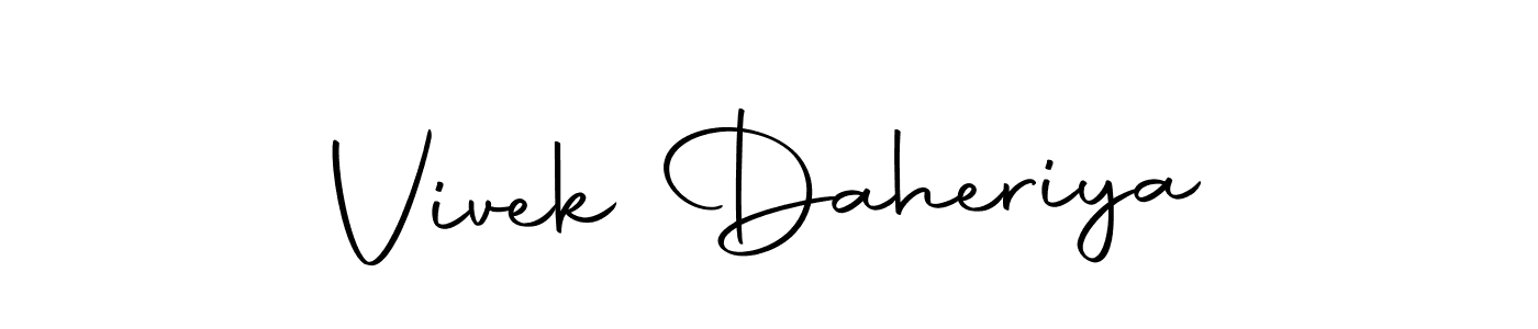 Also You can easily find your signature by using the search form. We will create Vivek Daheriya name handwritten signature images for you free of cost using Autography-DOLnW sign style. Vivek Daheriya signature style 10 images and pictures png