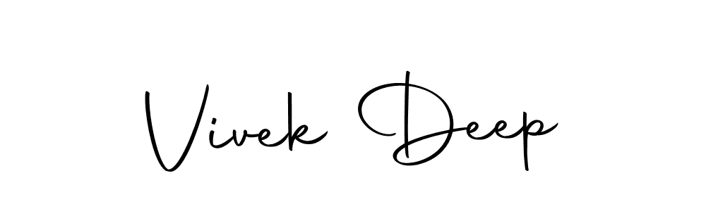 Make a beautiful signature design for name Vivek Deep. Use this online signature maker to create a handwritten signature for free. Vivek Deep signature style 10 images and pictures png