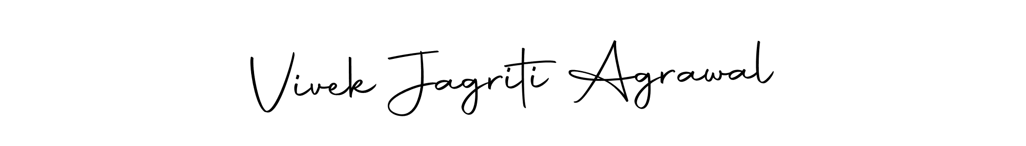 How to Draw Vivek Jagriti Agrawal signature style? Autography-DOLnW is a latest design signature styles for name Vivek Jagriti Agrawal. Vivek Jagriti Agrawal signature style 10 images and pictures png