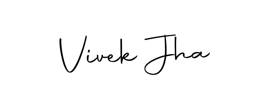 It looks lik you need a new signature style for name Vivek Jha. Design unique handwritten (Autography-DOLnW) signature with our free signature maker in just a few clicks. Vivek Jha signature style 10 images and pictures png