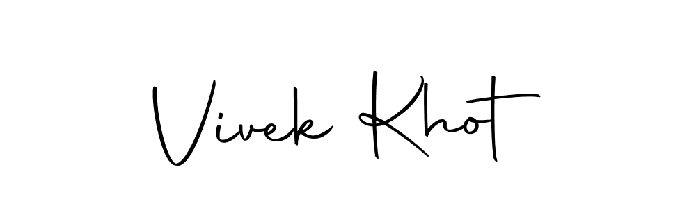 You can use this online signature creator to create a handwritten signature for the name Vivek Khot. This is the best online autograph maker. Vivek Khot signature style 10 images and pictures png