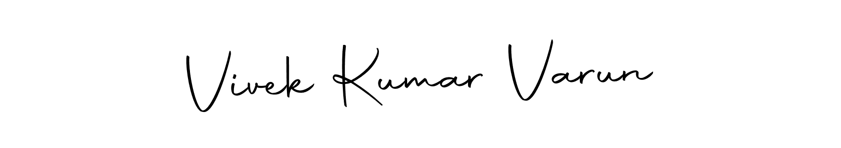 You can use this online signature creator to create a handwritten signature for the name Vivek Kumar Varun. This is the best online autograph maker. Vivek Kumar Varun signature style 10 images and pictures png