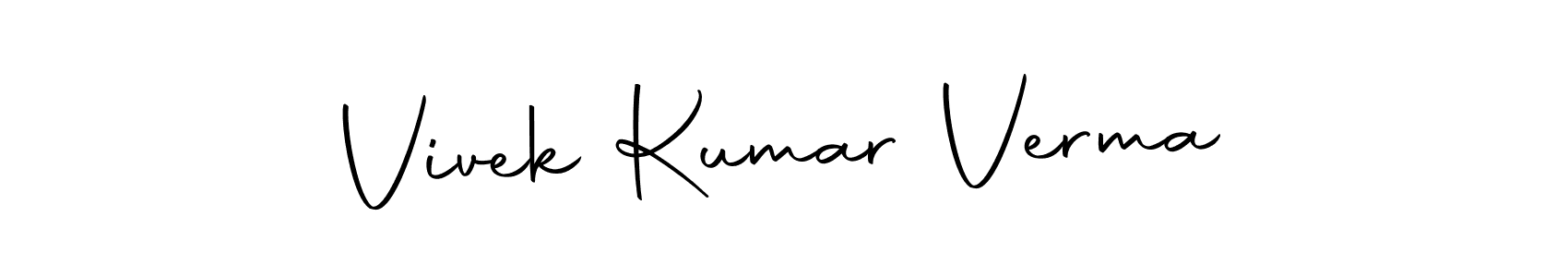 Make a beautiful signature design for name Vivek Kumar Verma. Use this online signature maker to create a handwritten signature for free. Vivek Kumar Verma signature style 10 images and pictures png