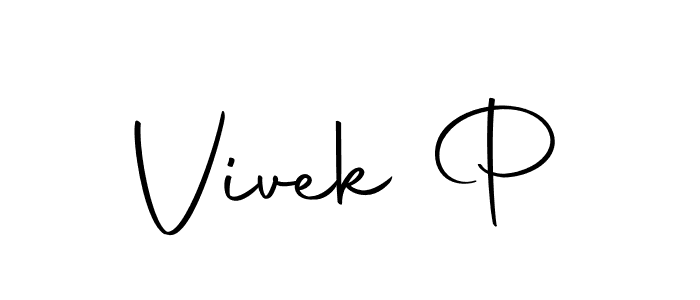 Also You can easily find your signature by using the search form. We will create Vivek P name handwritten signature images for you free of cost using Autography-DOLnW sign style. Vivek P signature style 10 images and pictures png