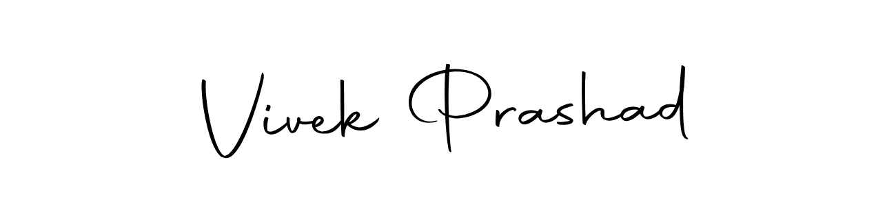 Make a beautiful signature design for name Vivek Prashad. Use this online signature maker to create a handwritten signature for free. Vivek Prashad signature style 10 images and pictures png