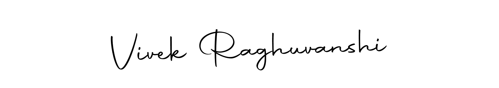 Also we have Vivek Raghuvanshi name is the best signature style. Create professional handwritten signature collection using Autography-DOLnW autograph style. Vivek Raghuvanshi signature style 10 images and pictures png