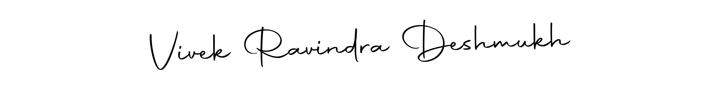 Also we have Vivek Ravindra Deshmukh name is the best signature style. Create professional handwritten signature collection using Autography-DOLnW autograph style. Vivek Ravindra Deshmukh signature style 10 images and pictures png