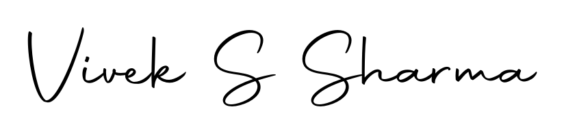 You should practise on your own different ways (Autography-DOLnW) to write your name (Vivek S Sharma) in signature. Don't let someone else do it for you. Vivek S Sharma signature style 10 images and pictures png