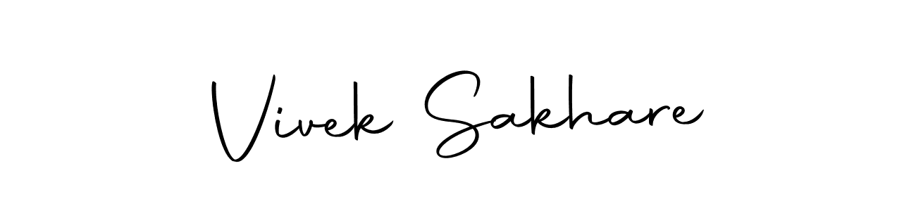 How to make Vivek Sakhare signature? Autography-DOLnW is a professional autograph style. Create handwritten signature for Vivek Sakhare name. Vivek Sakhare signature style 10 images and pictures png