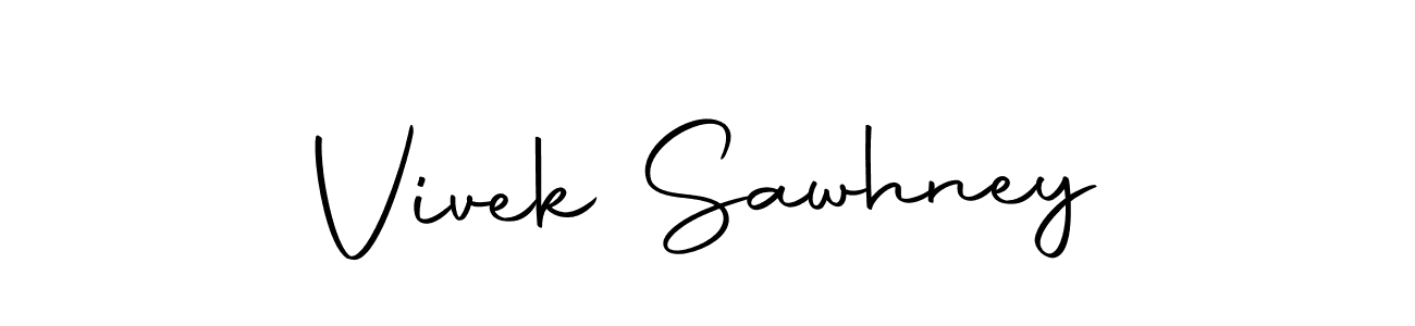 if you are searching for the best signature style for your name Vivek Sawhney. so please give up your signature search. here we have designed multiple signature styles  using Autography-DOLnW. Vivek Sawhney signature style 10 images and pictures png