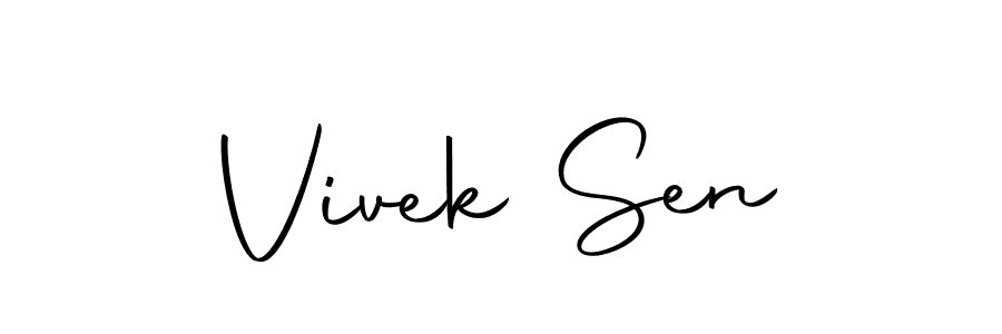 Check out images of Autograph of Vivek Sen name. Actor Vivek Sen Signature Style. Autography-DOLnW is a professional sign style online. Vivek Sen signature style 10 images and pictures png