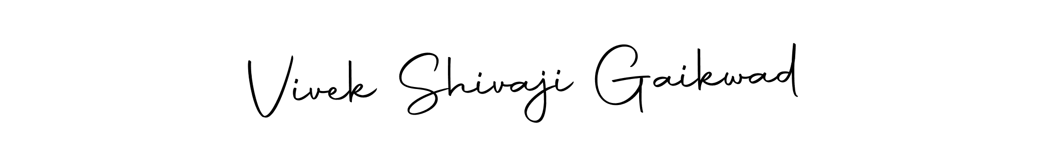 How to make Vivek Shivaji Gaikwad signature? Autography-DOLnW is a professional autograph style. Create handwritten signature for Vivek Shivaji Gaikwad name. Vivek Shivaji Gaikwad signature style 10 images and pictures png