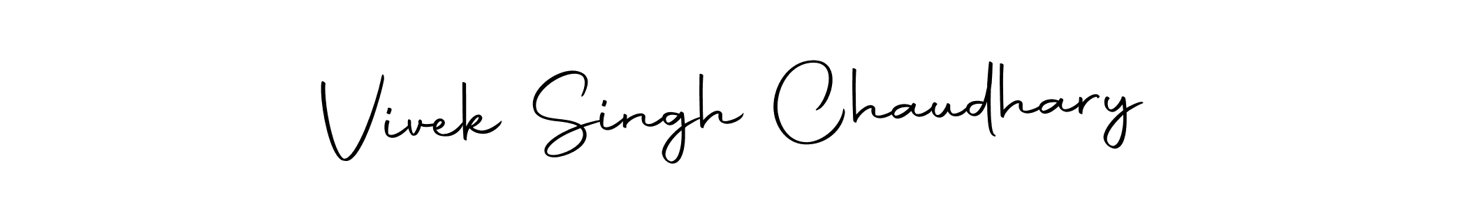You should practise on your own different ways (Autography-DOLnW) to write your name (Vivek Singh Chaudhary) in signature. don't let someone else do it for you. Vivek Singh Chaudhary signature style 10 images and pictures png