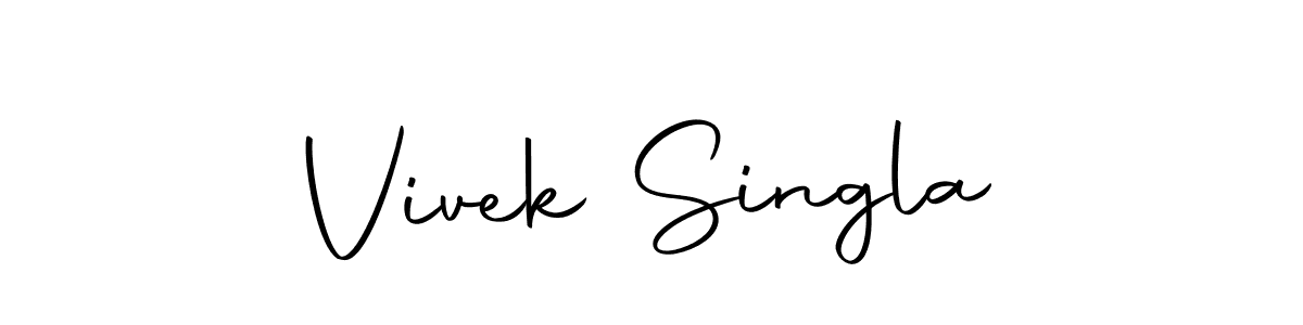 How to make Vivek Singla signature? Autography-DOLnW is a professional autograph style. Create handwritten signature for Vivek Singla name. Vivek Singla signature style 10 images and pictures png