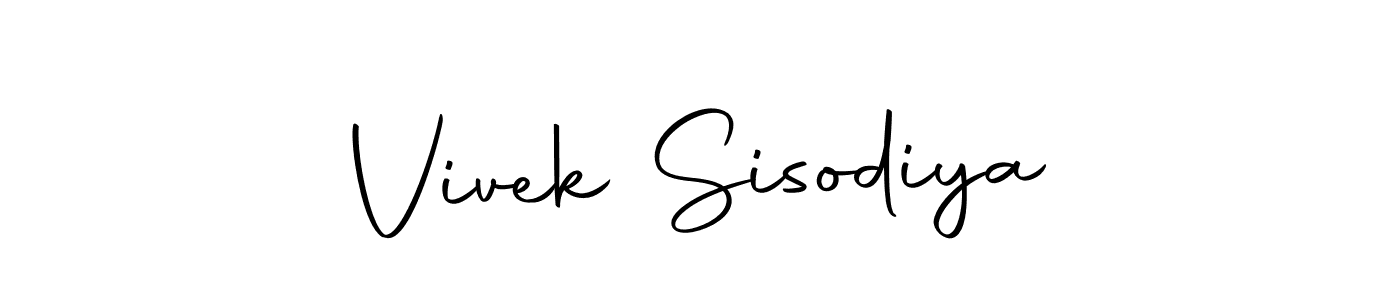 Autography-DOLnW is a professional signature style that is perfect for those who want to add a touch of class to their signature. It is also a great choice for those who want to make their signature more unique. Get Vivek Sisodiya name to fancy signature for free. Vivek Sisodiya signature style 10 images and pictures png