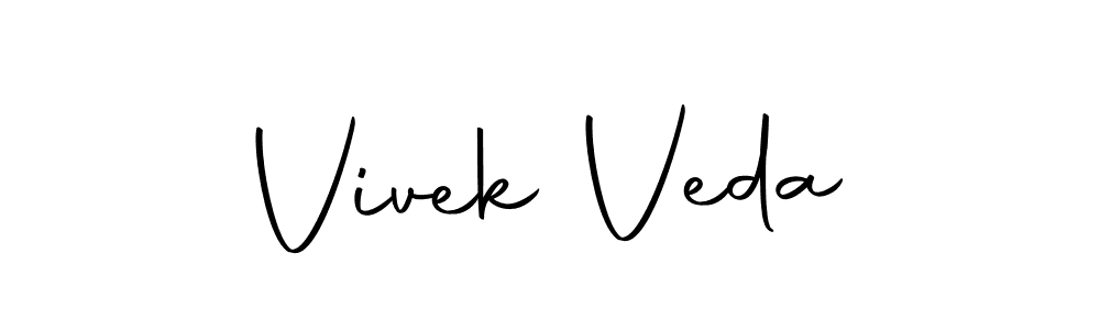 Make a beautiful signature design for name Vivek Veda. Use this online signature maker to create a handwritten signature for free. Vivek Veda signature style 10 images and pictures png