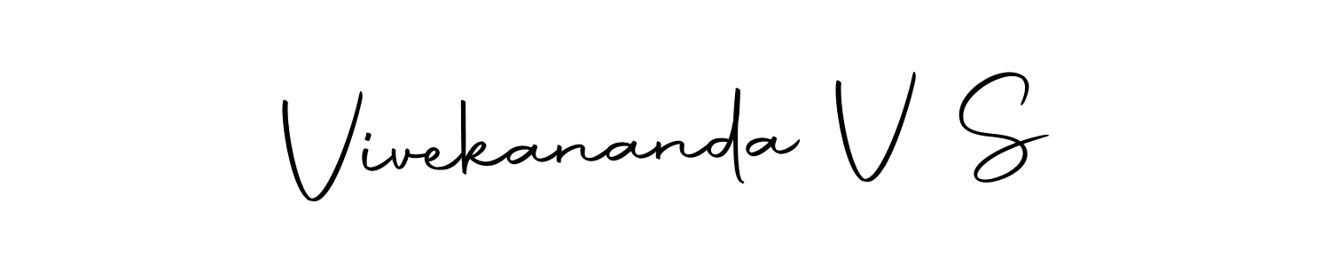 if you are searching for the best signature style for your name Vivekananda V S. so please give up your signature search. here we have designed multiple signature styles  using Autography-DOLnW. Vivekananda V S signature style 10 images and pictures png