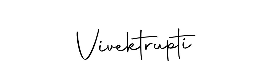 You should practise on your own different ways (Autography-DOLnW) to write your name (Vivektrupti) in signature. don't let someone else do it for you. Vivektrupti signature style 10 images and pictures png