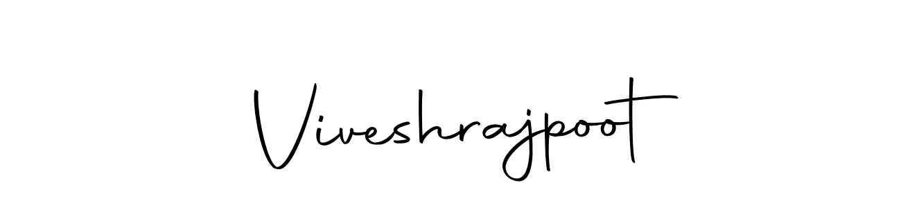 Make a beautiful signature design for name Viveshrajpoot. With this signature (Autography-DOLnW) style, you can create a handwritten signature for free. Viveshrajpoot signature style 10 images and pictures png