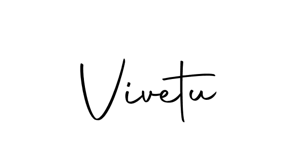 You should practise on your own different ways (Autography-DOLnW) to write your name (Vivetu) in signature. don't let someone else do it for you. Vivetu signature style 10 images and pictures png