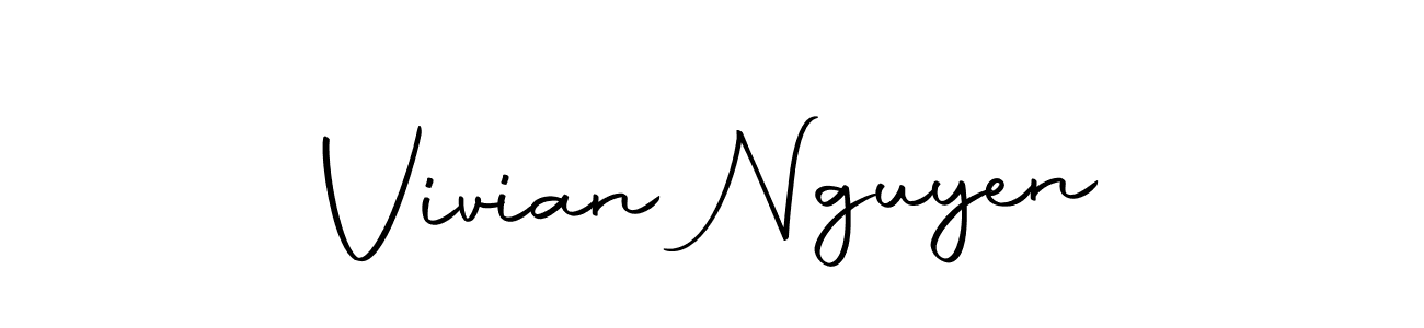 Make a beautiful signature design for name Vivian Nguyen. Use this online signature maker to create a handwritten signature for free. Vivian Nguyen signature style 10 images and pictures png