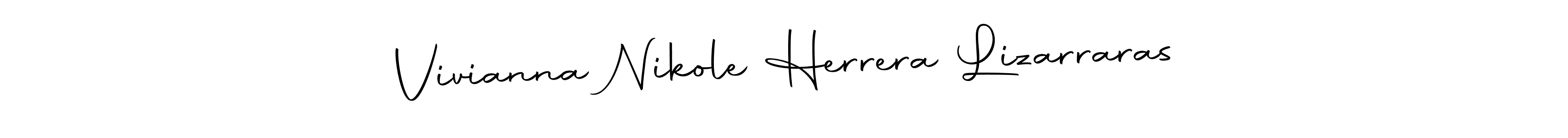 You can use this online signature creator to create a handwritten signature for the name Vivianna Nikole Herrera Lizarraras. This is the best online autograph maker. Vivianna Nikole Herrera Lizarraras signature style 10 images and pictures png