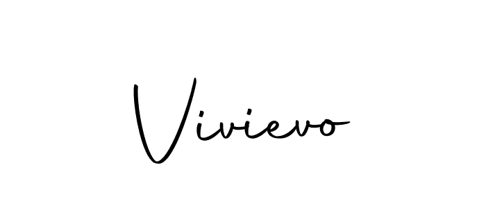 Design your own signature with our free online signature maker. With this signature software, you can create a handwritten (Autography-DOLnW) signature for name Vivievo. Vivievo signature style 10 images and pictures png