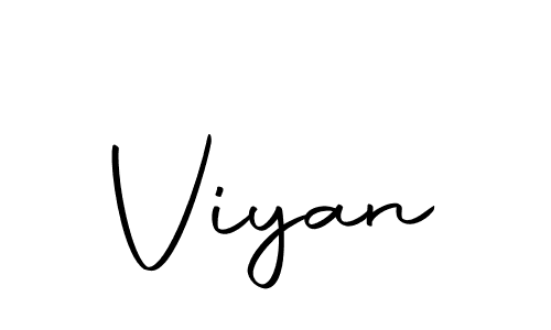 How to make Viyan name signature. Use Autography-DOLnW style for creating short signs online. This is the latest handwritten sign. Viyan signature style 10 images and pictures png