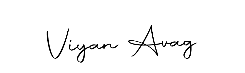 Use a signature maker to create a handwritten signature online. With this signature software, you can design (Autography-DOLnW) your own signature for name Viyan Avag. Viyan Avag signature style 10 images and pictures png