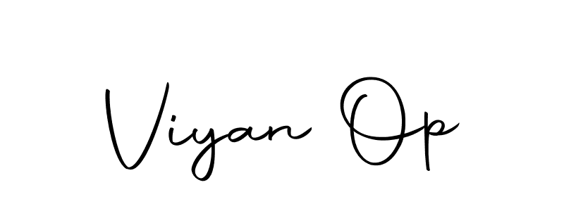 Also we have Viyan Op name is the best signature style. Create professional handwritten signature collection using Autography-DOLnW autograph style. Viyan Op signature style 10 images and pictures png