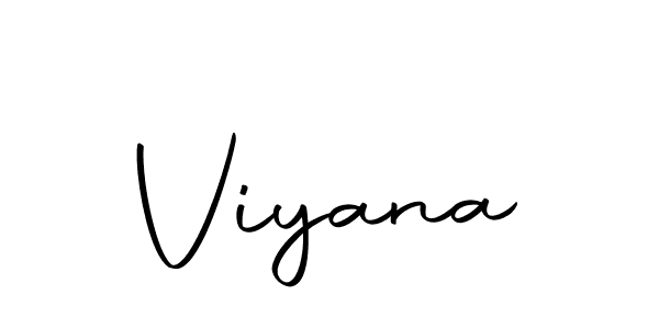 Design your own signature with our free online signature maker. With this signature software, you can create a handwritten (Autography-DOLnW) signature for name Viyana. Viyana signature style 10 images and pictures png