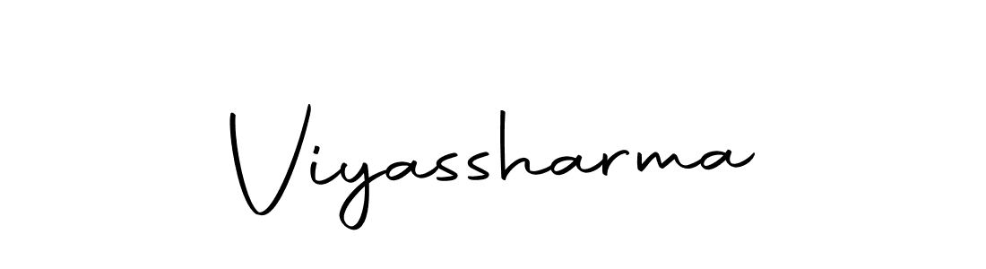 if you are searching for the best signature style for your name Viyassharma. so please give up your signature search. here we have designed multiple signature styles  using Autography-DOLnW. Viyassharma signature style 10 images and pictures png