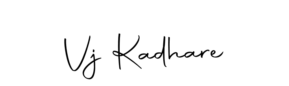 Similarly Autography-DOLnW is the best handwritten signature design. Signature creator online .You can use it as an online autograph creator for name Vj Kadhare. Vj Kadhare signature style 10 images and pictures png