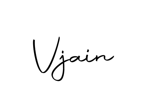 Use a signature maker to create a handwritten signature online. With this signature software, you can design (Autography-DOLnW) your own signature for name Vjain. Vjain signature style 10 images and pictures png