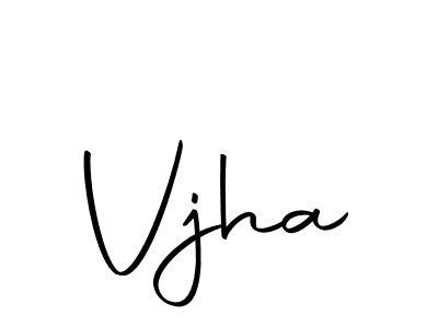 Make a beautiful signature design for name Vjha. Use this online signature maker to create a handwritten signature for free. Vjha signature style 10 images and pictures png