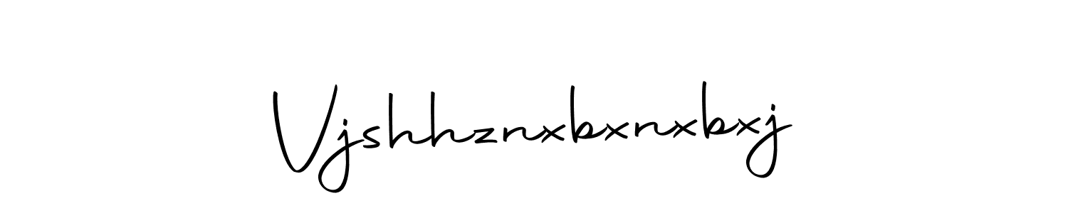 if you are searching for the best signature style for your name Vjshhznxbxnxbxj. so please give up your signature search. here we have designed multiple signature styles  using Autography-DOLnW. Vjshhznxbxnxbxj signature style 10 images and pictures png