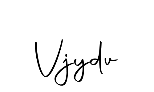 How to make Vjydv signature? Autography-DOLnW is a professional autograph style. Create handwritten signature for Vjydv name. Vjydv signature style 10 images and pictures png