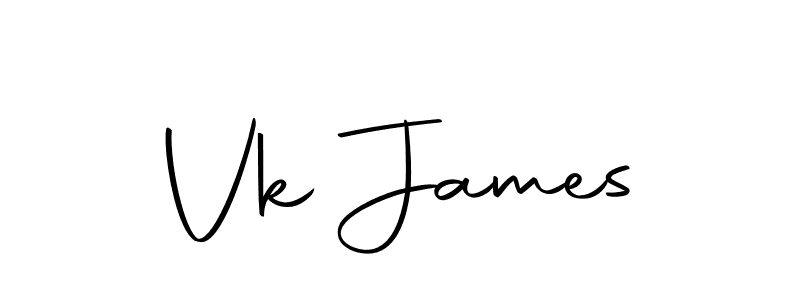 How to make Vk James signature? Autography-DOLnW is a professional autograph style. Create handwritten signature for Vk James name. Vk James signature style 10 images and pictures png