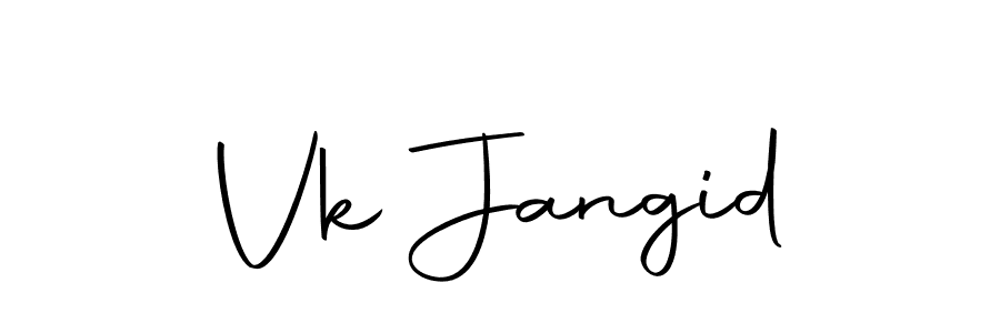 You can use this online signature creator to create a handwritten signature for the name Vk Jangid. This is the best online autograph maker. Vk Jangid signature style 10 images and pictures png