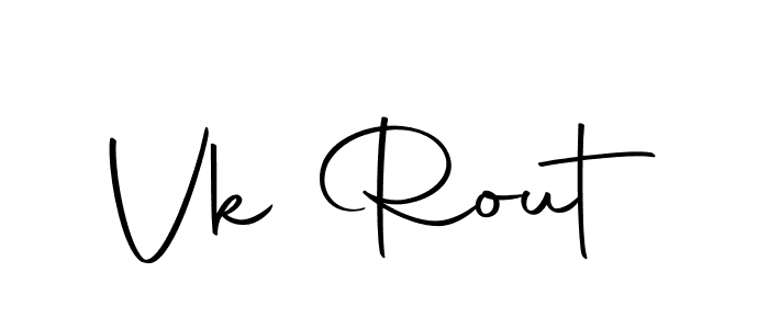 You should practise on your own different ways (Autography-DOLnW) to write your name (Vk Rout) in signature. don't let someone else do it for you. Vk Rout signature style 10 images and pictures png