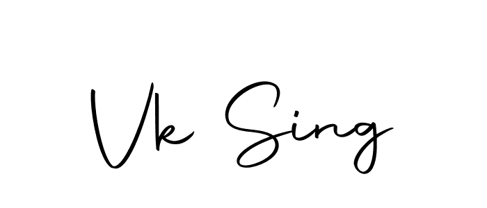 You can use this online signature creator to create a handwritten signature for the name Vk Sing. This is the best online autograph maker. Vk Sing signature style 10 images and pictures png