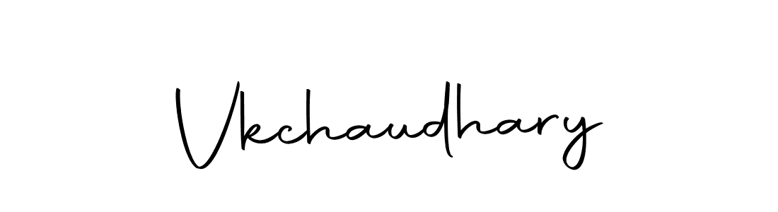 Make a beautiful signature design for name Vkchaudhary. Use this online signature maker to create a handwritten signature for free. Vkchaudhary signature style 10 images and pictures png