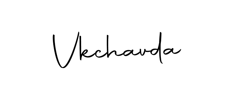 How to make Vkchavda signature? Autography-DOLnW is a professional autograph style. Create handwritten signature for Vkchavda name. Vkchavda signature style 10 images and pictures png